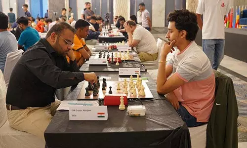 Delhi GM Open: गुप्ता ने निकितेंको को हराकर बढ़त बनाई Delhi GM Open: गुप्ता ने निकितेंको को हराकर बढ़त बनाई