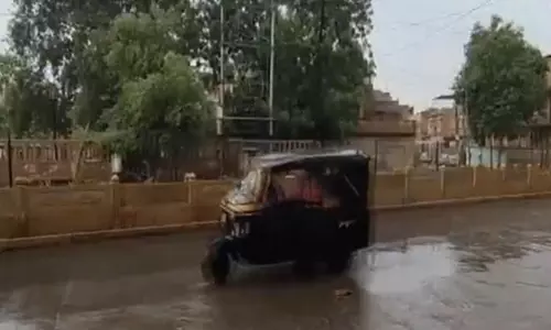 Jaisalmer में फिर से हुई बारिश ने भीषण गर्मी से राहत दिलाई