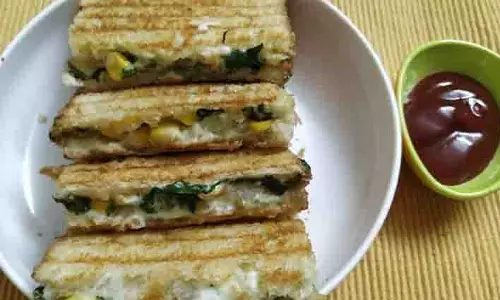 Spinach Sandwich: इस हेल्दी डिश से करें अपने दिन की शुरुआत