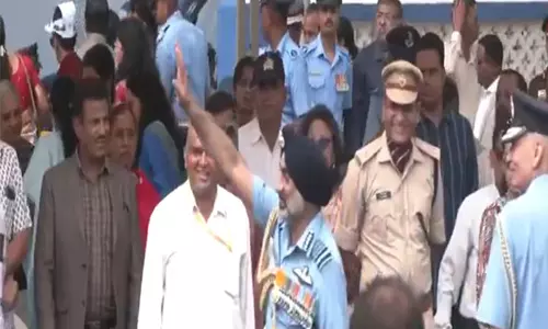 एयर चीफ मार्शल एपी सिंह ने Hyderabad में वायु सेना अकादमी में संयुक्त स्नातक परेड में भाग लिया