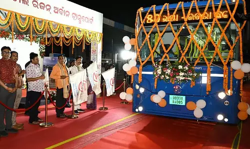 Odisha ई-बस नेटवर्क का विस्तार करेगा, पांच नए शहरों में अमा बस सेवा शुरू Odisha ई-बस नेटवर्क का विस्तार करेगा, पांच नए शहरों में अमा बस सेवा शुरू