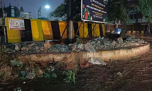 Hubli : ईदगा परिसर को रातों-रात खाली करा दिया गया