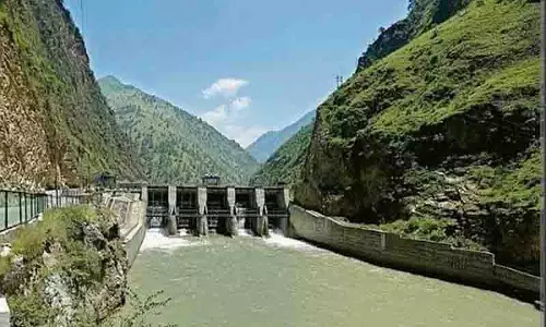 Larji dam से पानी छोड़े जाने से पहले सुरक्षा सलाह जारी