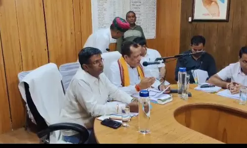 Jaipur: जलभराव रोकने को जोराराम कुमावत ने उठाई नालों की सफाई की मांग Jaipur: जलभराव रोकने को जोराराम कुमावत ने उठाई नालों की सफाई की मांग