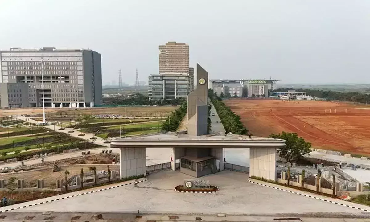 SRM-AP को नए युग के उभरते विश्वविद्यालय के रूप में प्रथम स्थान मिला SRM-AP को नए युग के उभरते विश्वविद्यालय के रूप में प्रथम स्थान मिला