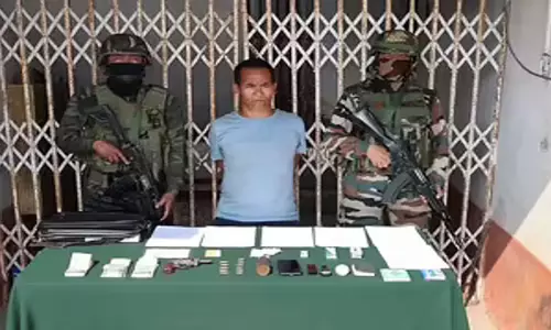 Police ने तिरप जिले में एनएससीएन (के-वाईए) के एक कार्यकर्ता को  किया गिरफ्तार
