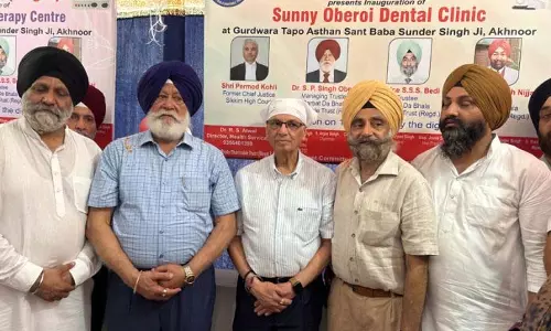 Jammu: गुरुद्वारा तपो स्थान में स्वास्थ्य देखभाल केंद्र का उद्घाटन Jammu: गुरुद्वारा तपो स्थान में स्वास्थ्य देखभाल केंद्र का उद्घाटन