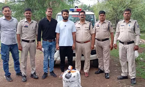 रायपुर में गांजा के साथ पकड़ाया हिस्ट्रीशीटर जमन ईरानी