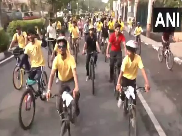 Delhi में फिट इंडिया संडे ऑन साइकिल की शुरुआत Delhi में फिट इंडिया संडे ऑन साइकिल की शुरुआत