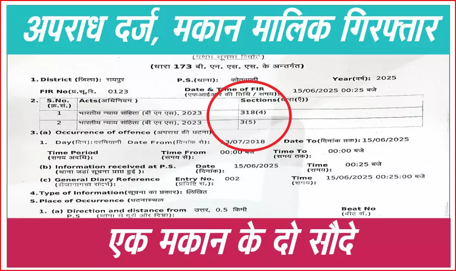 मकान के सौदे में जबरदस्ती कूदा भू-माफिया मकान के सौदे में जबरदस्ती कूदा भू-माफिया