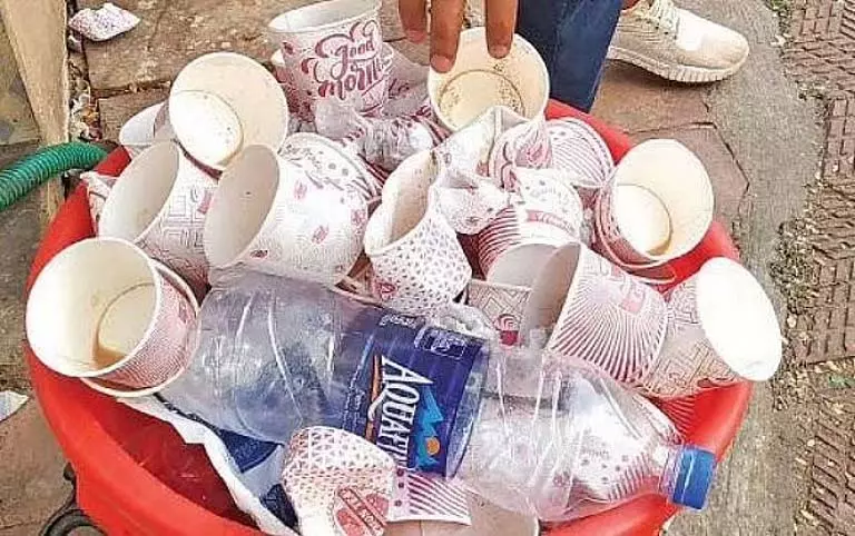 Gupteswar मंदिर और कोरापुट में एकल-उपयोग प्लास्टिक पर प्रतिबंध लगाने का आह्वान Gupteswar मंदिर और कोरापुट में एकल-उपयोग प्लास्टिक पर प्रतिबंध लगाने का आह्वान