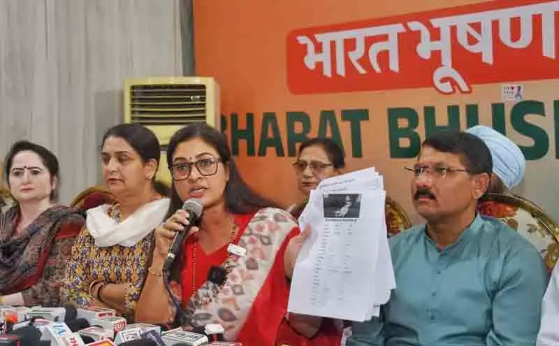 Alka Lamba ने केजरीवाल पर पंजाब के संसाधनों का दुरुपयोग करने का आरोप लगाया Alka Lamba ने केजरीवाल पर पंजाब के संसाधनों का दुरुपयोग करने का आरोप लगाया