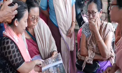 एआई 171 विमान दुर्घटना के बाद Manipur शोक में एकजुट
