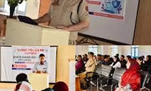 पुलिस ने सोपोर में साइबर सुरक्षा जागरूकता कार्यक्रम का आयोजन किया