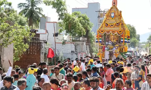 Andhra: अप्पलयागुंटा में अंतिम दिन पर रथोत्सव मनाया गया