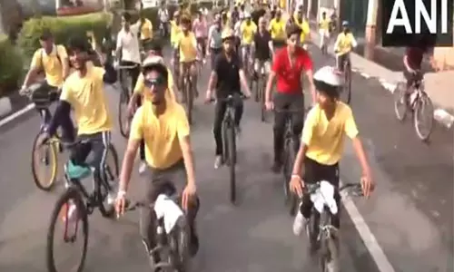 Delhi में फिट इंडिया संडे ऑन साइकिल की शुरुआत Delhi में फिट इंडिया संडे ऑन साइकिल की शुरुआत