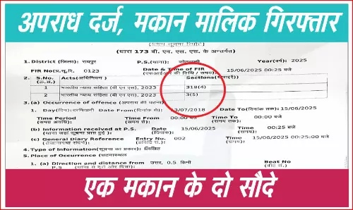मकान के सौदे में जबरदस्ती कूदा भू-माफिया