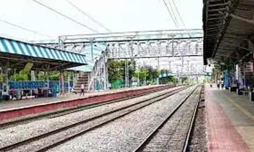 Telangana: किशन ने बल्लारी-चिक्काजुर रेलवे परियोजना को मंजूरी दी Telangana: किशन ने बल्लारी-चिक्काजुर रेलवे परियोजना को मंजूरी दी