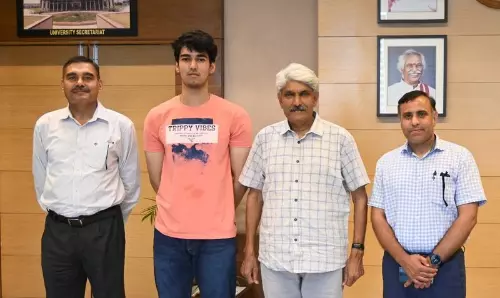 Rohtak : महर्षि दयानंद विश्वविद्यालय के यांशु का फ्लाइंग ऑफिसर के रूप में चयन