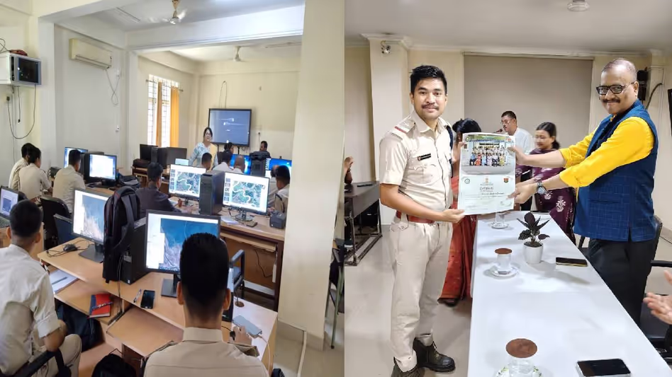 Assam : कैडर के लिए ओपन-सोर्स जीआईएस पर विषयगत पुनश्चर्या प्रशिक्षण का समापन किया Assam : कैडर के लिए ओपन-सोर्स जीआईएस पर विषयगत पुनश्चर्या प्रशिक्षण का समापन किया