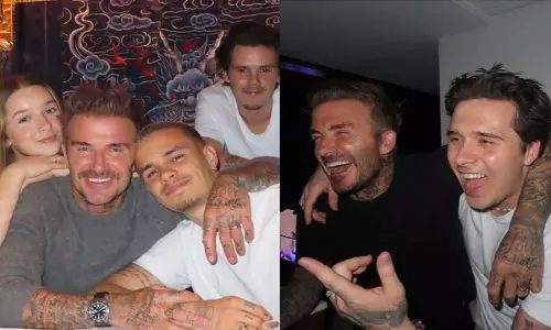 Victoria Beckham ने ब्रुकलिन में दरार की अफवाहों के बीच डेविड को फादर्स डे पर श्रद्धांजलि दी Victoria Beckham ने ब्रुकलिन में दरार की अफवाहों के बीच डेविड को फादर्स डे पर श्रद्धांजलि दी