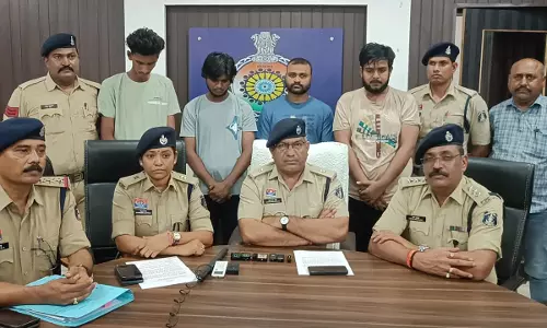 डिजिटल अस्टेट कर 54 लाख की ठगी, चार शातिर गिरफ्तार