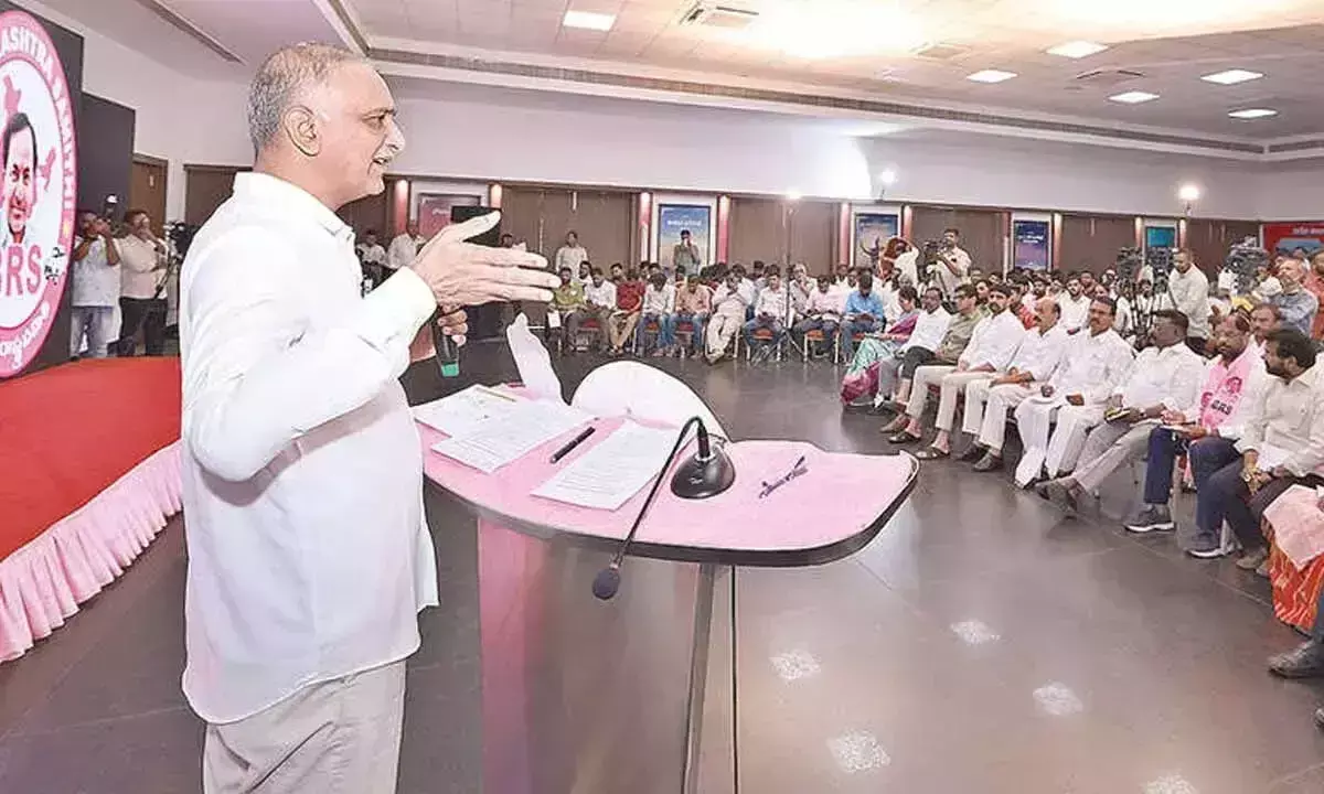 Telangana: हरीश का आरोप, आंध्र प्रदेश सरकार गोदावरी नदी का पानी मोड़ने पर चुप है