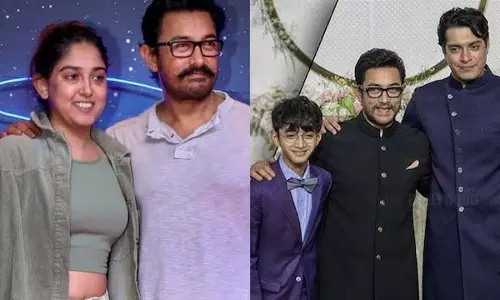 बच्चों के नामों को लेकर उठे सवाल, आमिर खान ने तोड़ी चुप्पी बच्चों के नामों को लेकर उठे सवाल, आमिर खान ने तोड़ी चुप्पी
