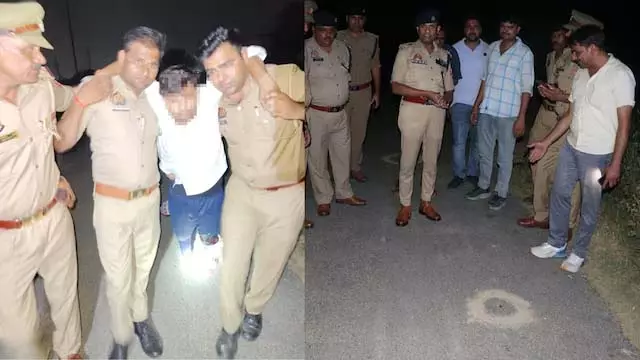 Hathras DM : ड्राइवर की बेटी की हत्या : मुठभेड़ में आरोपी घायल, गिरफ्तार Hathras DM : ड्राइवर की बेटी की हत्या : मुठभेड़ में आरोपी घायल, गिरफ्तार