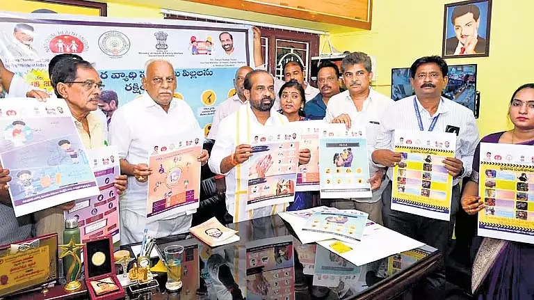 AP में पांच वर्ष से कम आयु के 34.56 लाख बच्चों को दस्त रोको अभियान में शामिल किया जाएगा AP में पांच वर्ष से कम आयु के 34.56 लाख बच्चों को दस्त रोको अभियान में शामिल किया जाएगा