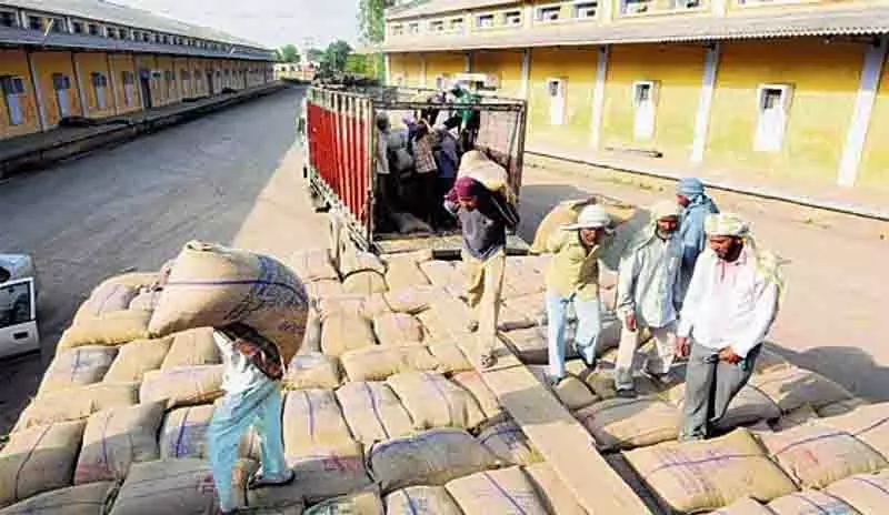 10 लाख मीट्रिक टन चावल बाहर भेजा गया, FCI ने खरीफ फसलों के लिए पंजाब के गोदामों को खाली किया 10 लाख मीट्रिक टन चावल बाहर भेजा गया, FCI ने खरीफ फसलों के लिए पंजाब के गोदामों को खाली किया