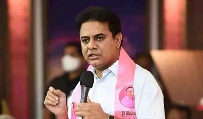 ACB की पूछताछ से पहले KTR ने कांग्रेस की विफलताओं को उजागर करना जारी रखने की कसम खाई ACB की पूछताछ से पहले KTR ने कांग्रेस की विफलताओं को उजागर करना जारी रखने की कसम खाई
