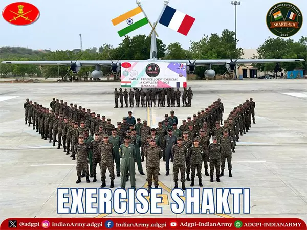 संयुक्त अभ्यास Shakti 2025 में भाग लेने के लिए सेना की टुकड़ी फ्रांस रवाना संयुक्त अभ्यास Shakti 2025 में भाग लेने के लिए सेना की टुकड़ी फ्रांस रवाना