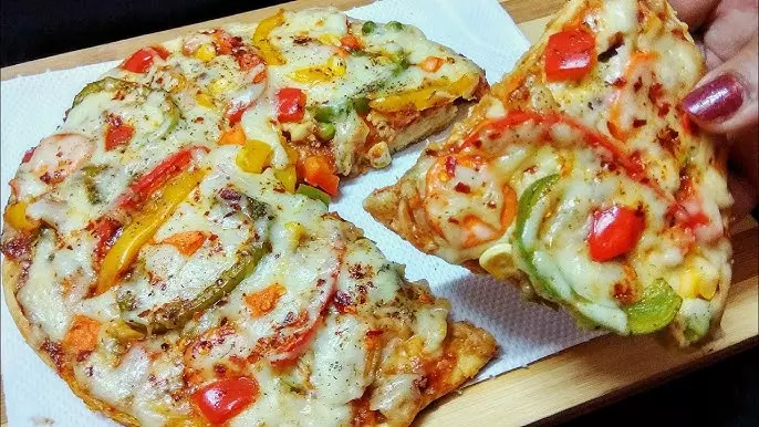 बिना ओवन के pizza बिल्कुल बाजार जैसा आएगा स्वाद बिना ओवन के pizza बिल्कुल बाजार जैसा आएगा स्वाद