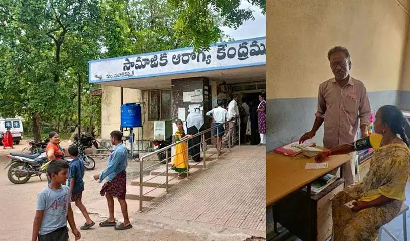 सरकारी अस्पताल में एम्बुलेंस चालक द्वारा अकेले मरीजों की देखभाल करने पर आक्रोश सरकारी अस्पताल में एम्बुलेंस चालक द्वारा अकेले मरीजों की देखभाल करने पर आक्रोश