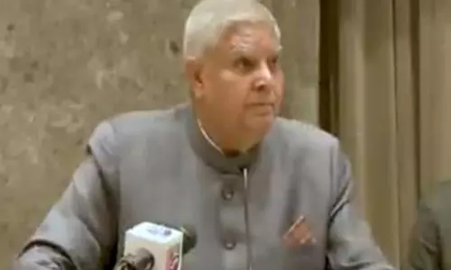 उपराष्ट्रपति जगदीप धनखड़ तीन दिवसीय दौरे पर Puducherry पहुंचे