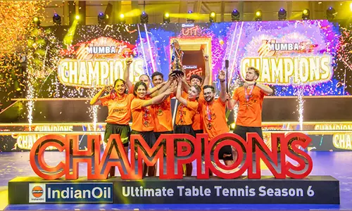 UTT Season 6: यू मुंबा टीटी ने जयपुर पैट्रियट्स को हराकर अपना पहला खिताब जीता