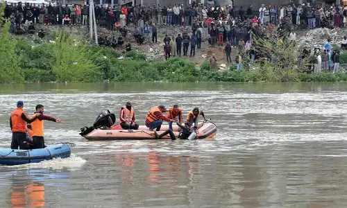 डोडा में चिनाब नदी में दो नाबालिग भाई-बहनों के डूबने की आशंका