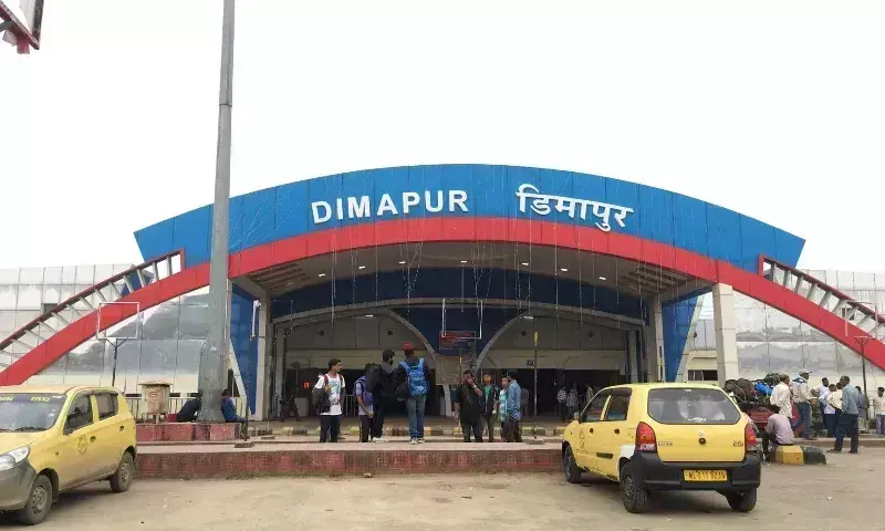 Nagaland: NTPA ने दीमापुर रेलवे स्टेशन पर अवैध ढांचों को हटाने की मांग की Nagaland: NTPA ने दीमापुर रेलवे स्टेशन पर अवैध ढांचों को हटाने की मांग की