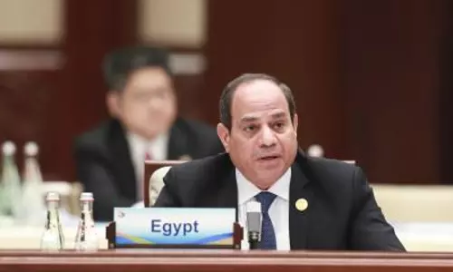 Egypt राष्ट्रपति ने इजरायली हमलों को रोकने का आग्रह किया, संघर्ष के विस्तार की चेतावनी दी Egypt राष्ट्रपति ने इजरायली हमलों को रोकने का आग्रह किया, संघर्ष के विस्तार की चेतावनी दी