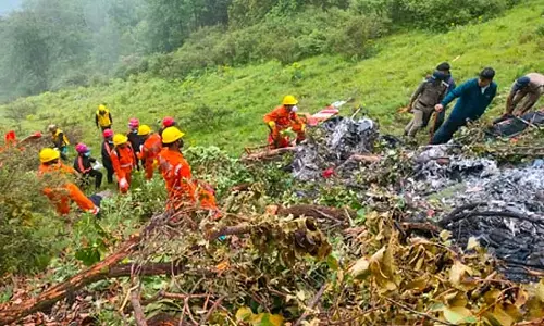 उत्तराखंड हादसा: निजी हेलीकॉप्टर कंपनी के खिलाफ मामला दर्ज