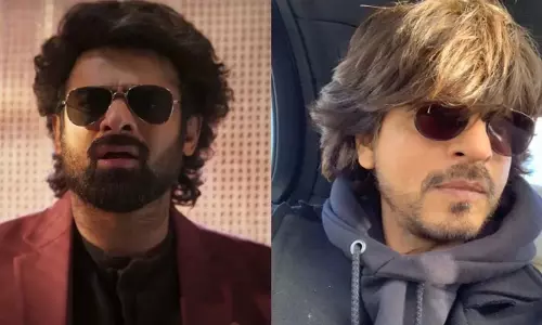 राजा साहब के टीजर में प्रभास ने निधि के साथ रोमांस करते हुए  SRK की झलक दिखाई