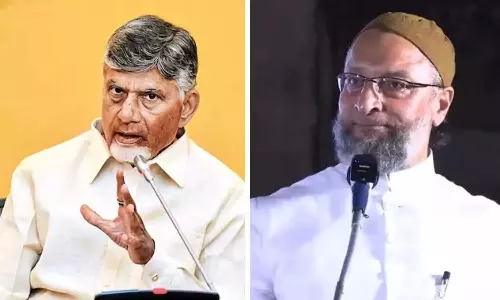 ओवैसी ने चंद्रबाबू नायडू से TDP की कमान अपने बेटे लोकेश को सौंपने को कहा