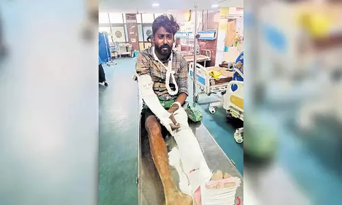 मदुरै पुलिस से भागने की कोशिश में कांस्टेबल का अपहरणकर्ता हाथ-पैर तोड़कर भाग गया