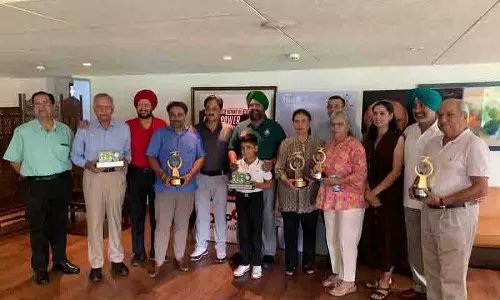 Chandigarh: रूप ने गोल्फ में खिताब जीता Chandigarh: रूप ने गोल्फ में खिताब जीता