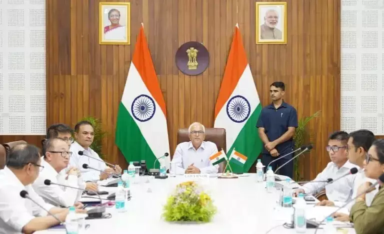 Manipur के राज्यपाल ने कोविड-19 मामलों में वृद्धि की समीक्षा की