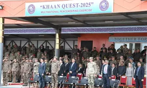 भारत समेत 24 देशों की सेना कर रही हैं संघर्षग्रस्त क्षेत्रों के लिए शांति का अभ्यास