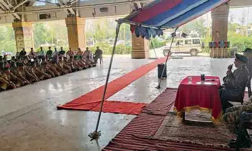 ITI में 10 दिवसीय एनसीसी शिविर का समापन