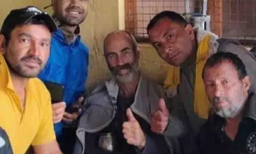 सात दिन बाद, Dharamsala के पास त्रिउंड ट्रेक से इज़रायली पर्यटक को बचाया गया सात दिन बाद, Dharamsala के पास त्रिउंड ट्रेक से इज़रायली पर्यटक को बचाया गया