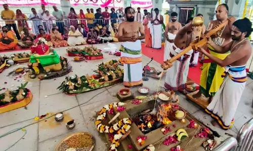 J&K: तिरुपति बालाजी मंदिर में दूसरा वार्षिक दिवस श्रद्धा और उल्लास के साथ मनाया गया